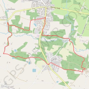 Itinéraire Circuit "La Boucle de La Paquelais" - VIGNEUX-DE-BRETAGNE, distance, dénivelé, altitude, carte, profil, trace GPS