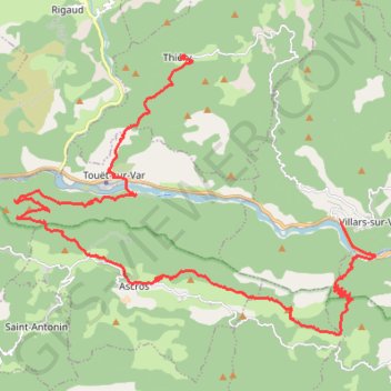 Itinéraire Mont Brune depuis Thiéry, distance, dénivelé, altitude, carte, profil, trace GPS