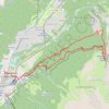 Itinéraire Le Montenvers, distance, dénivelé, altitude, carte, profil, trace GPS