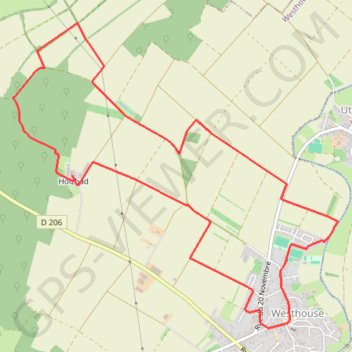 Itinéraire Marche populaire de Westhouse, distance, dénivelé, altitude, carte, profil, trace GPS