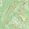 Itinéraire Une belle balade en Drôme Provencale - 12898 - UtagawaVTT.com, distance, dénivelé, altitude, carte, profil, trace GPS