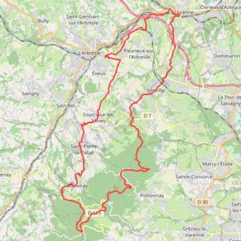 Itinéraire Sortie en VTT électrique le matin, distance, dénivelé, altitude, carte, profil, trace GPS