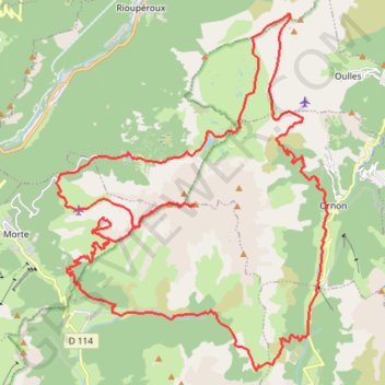 Itinéraire guillaume_taillefer_guillaume_taillefer, distance, dénivelé, altitude, carte, profil, trace GPS