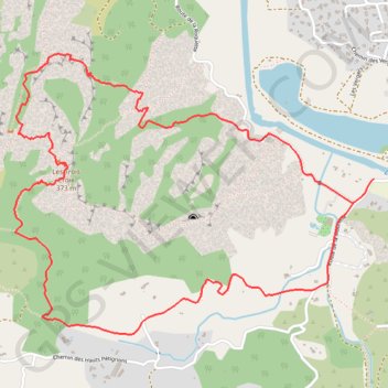 Itinéraire Rocher de Roquebrune, les Trois Croix, distance, dénivelé, altitude, carte, profil, trace GPS