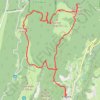 Itinéraire Engins (38) - La Molière, distance, dénivelé, altitude, carte, profil, trace GPS