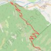 Itinéraire Crête de Destourbes (Castellane), distance, dénivelé, altitude, carte, profil, trace GPS