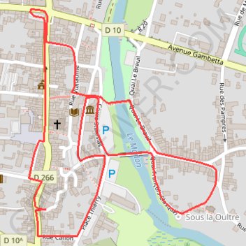 Itinéraire Sentier des Luthiers - Mirecourt, distance, dénivelé, altitude, carte, profil, trace GPS