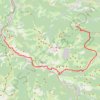 Itinéraire Tarascon - Montségur sur la trace du trésor des cathares, distance, dénivelé, altitude, carte, profil, trace GPS