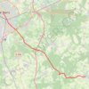 Itinéraire Du Grand-Lucé au Mans, distance, dénivelé, altitude, carte, profil, trace GPS