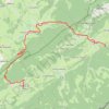 Itinéraire Outhe - Foncine-le-Haut, distance, dénivelé, altitude, carte, profil, trace GPS