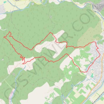 Itinéraire Tour de Bellevue, distance, dénivelé, altitude, carte, profil, trace GPS