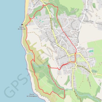 Itinéraire La Vallée du Lude - Carolles, distance, dénivelé, altitude, carte, profil, trace GPS