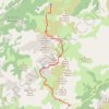 Itinéraire 2ème étape du GR20, distance, dénivelé, altitude, carte, profil, trace GPS