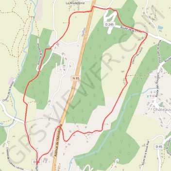 Itinéraire Circuit des oratoires, distance, dénivelé, altitude, carte, profil, trace GPS