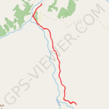 Itinéraire Rando islande, distance, dénivelé, altitude, carte, profil, trace GPS