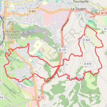 Itinéraire 3 - R4C 2026 marche 19 km, distance, dénivelé, altitude, carte, profil, trace GPS