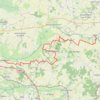 Itinéraire Torxé vers Champdolent 28 kms Rives de Boutonne, distance, dénivelé, altitude, carte, profil, trace GPS