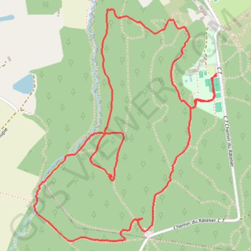 Itinéraire Boucle du Bois de Mondou - Lévignac, distance, dénivelé, altitude, carte, profil, trace GPS