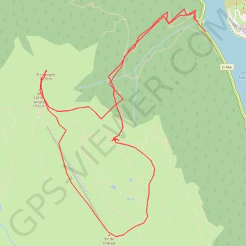 Itinéraire Pic de Lavigne Pic de Chérue, distance, dénivelé, altitude, carte, profil, trace GPS