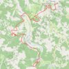 Itinéraire 191 - grand tour PNSD vtt - etape 1-MNT, distance, dénivelé, altitude, carte, profil, trace GPS