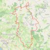 Itinéraire Rando des Donjons - Bricquebec, distance, dénivelé, altitude, carte, profil, trace GPS