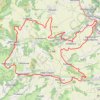 Itinéraire Pays de Couzes à VTT, distance, dénivelé, altitude, carte, profil, trace GPS