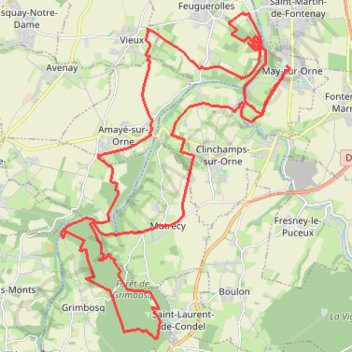Itinéraire Les Mines d'Or...ne, distance, dénivelé, altitude, carte, profil, trace GPS