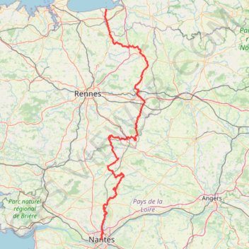 Itinéraire CCCD // La Régalante tracé - ouverture mars 2024-16568886, distance, dénivelé, altitude, carte, profil, trace GPS