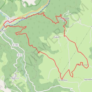 Itinéraire Le Mont Journal, distance, dénivelé, altitude, carte, profil, trace GPS