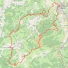 Itinéraire La boucle des Mousquetaires, distance, dénivelé, altitude, carte, profil, trace GPS