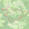 Itinéraire GR57: du Hérou à l'achouffe VF, distance, dénivelé, altitude, carte, profil, trace GPS