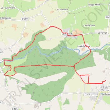 Itinéraire Marche sportive 10 km, distance, dénivelé, altitude, carte, profil, trace GPS