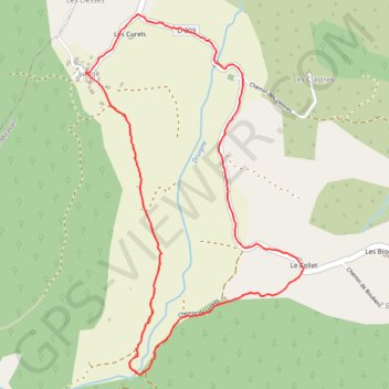 Itinéraire Le Plan, distance, dénivelé, altitude, carte, profil, trace GPS