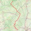 Itinéraire Etape 7 / Fachin - Cottance, distance, dénivelé, altitude, carte, profil, trace GPS