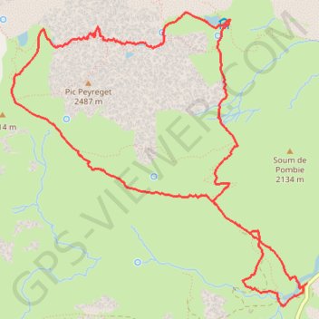 Itinéraire Le Tour du Peyreget - Gabas, distance, dénivelé, altitude, carte, profil, trace GPS