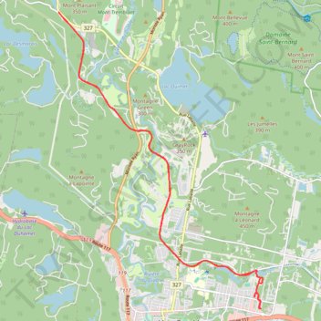 Itinéraire Track 20260920-164312, distance, dénivelé, altitude, carte, profil, trace GPS