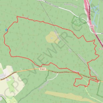 Itinéraire La Feuillardiere, distance, dénivelé, altitude, carte, profil, trace GPS
