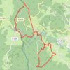 Itinéraire Gumières, distance, dénivelé, altitude, carte, profil, trace GPS