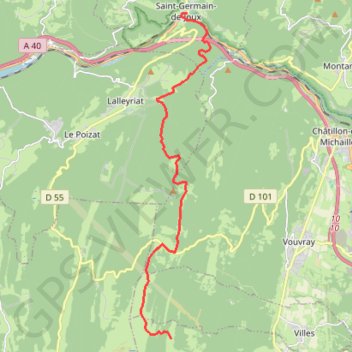 Itinéraire Rando des 3 régions, distance, dénivelé, altitude, carte, profil, trace GPS