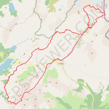 Itinéraire Beaufortin, distance, dénivelé, altitude, carte, profil, trace GPS