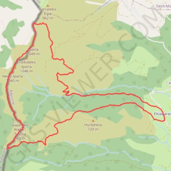 Itinéraire 10462390b7af07a5b9c2cbc61437de7b1f40ea5a, distance, dénivelé, altitude, carte, profil, trace GPS