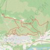 Itinéraire Les balcons de Mérindol, distance, dénivelé, altitude, carte, profil, trace GPS