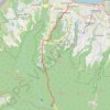 Itinéraire Réunion - J1, distance, dénivelé, altitude, carte, profil, trace GPS