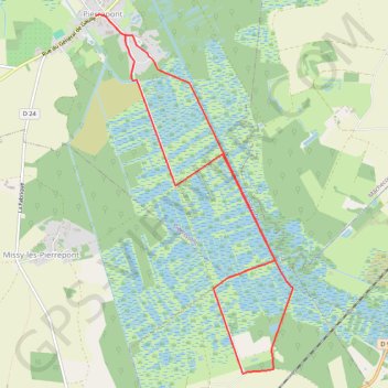 Itinéraire Au pays des demoiselles, distance, dénivelé, altitude, carte, profil, trace GPS