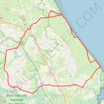 Itinéraire Parcours du samedi, distance, dénivelé, altitude, carte, profil, trace GPS
