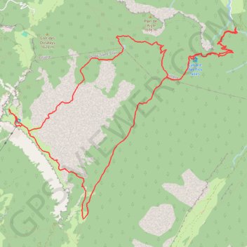 Itinéraire Boucle au Parmelan, distance, dénivelé, altitude, carte, profil, trace GPS