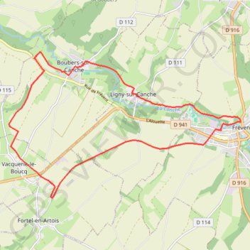 Itinéraire L'Ecoucherie, distance, dénivelé, altitude, carte, profil, trace GPS