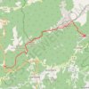 Itinéraire Mare a Mare Centre - de Quasquara au Col Saint-Georges, distance, dénivelé, altitude, carte, profil, trace GPS