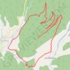 Itinéraire Les Planeaux - Chamaloc, distance, dénivelé, altitude, carte, profil, trace GPS