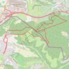 Itinéraire Randonnée Spicheren "Bunkerweg", distance, dénivelé, altitude, carte, profil, trace GPS